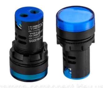Iндикатор 24В AD16-22DS синій LED