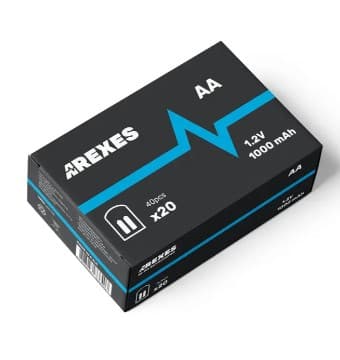 Акумулятор R03 1000mAh Arexes